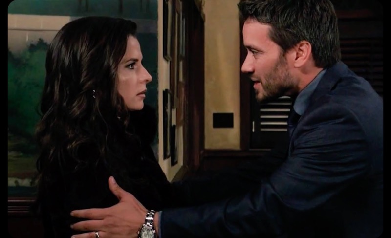 General Hospital: Sam McCall (Kelly Monaco) and Dante Falconeri (Dominic Zamprogna)