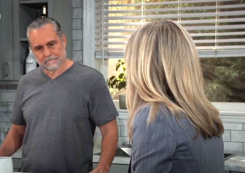 General Hospital: Sonny Corinthos (Maurice Benard) and Carly Corinthos (Laura Wright)