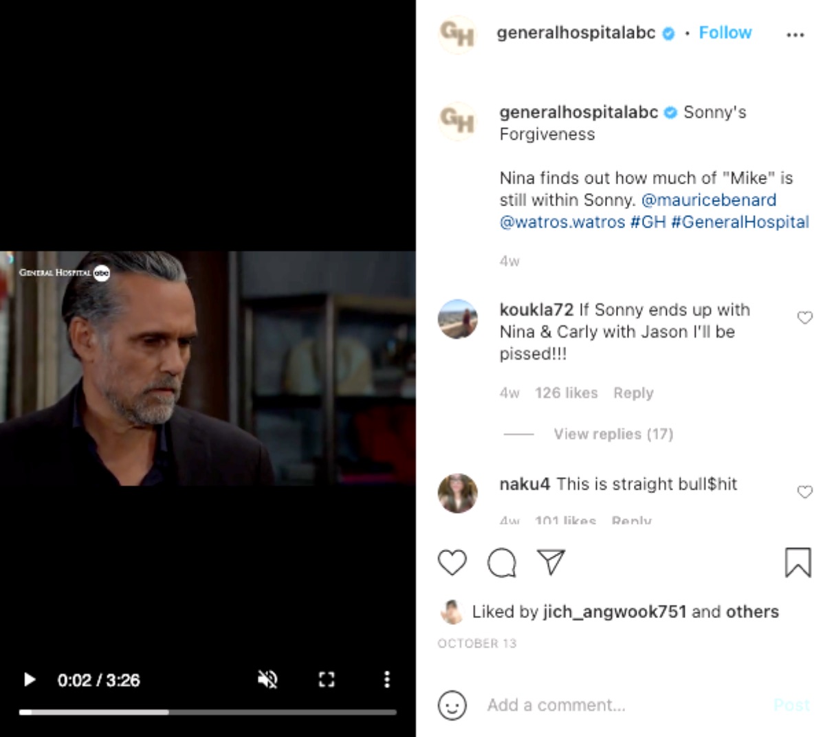 General Hospital Dominic Zamprogna Talks Filming Sonny Reunion Scenes