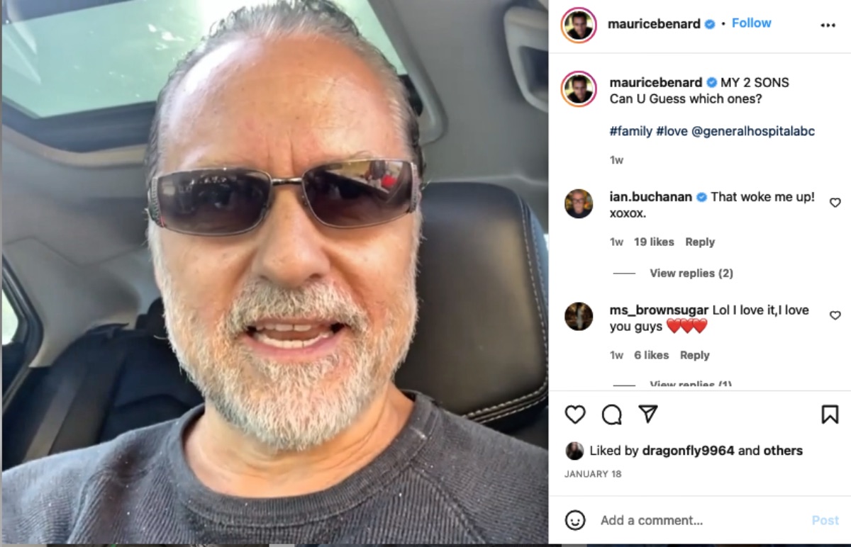 General Hospital Star Maurice Benard Is All In For Sonny and Nina 