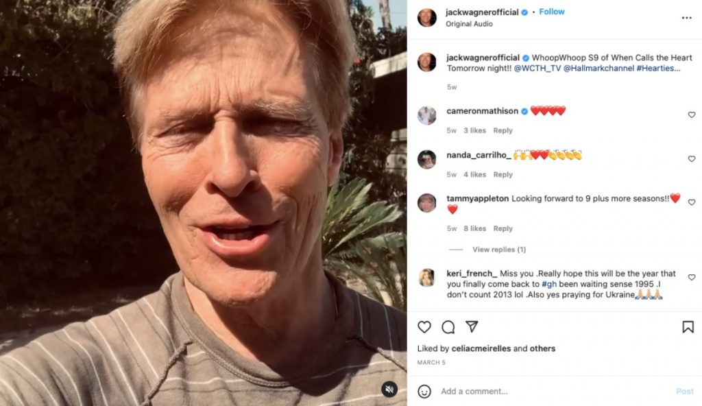 Is Jack Wagner Returning to General Hospital? General Hospital Tea