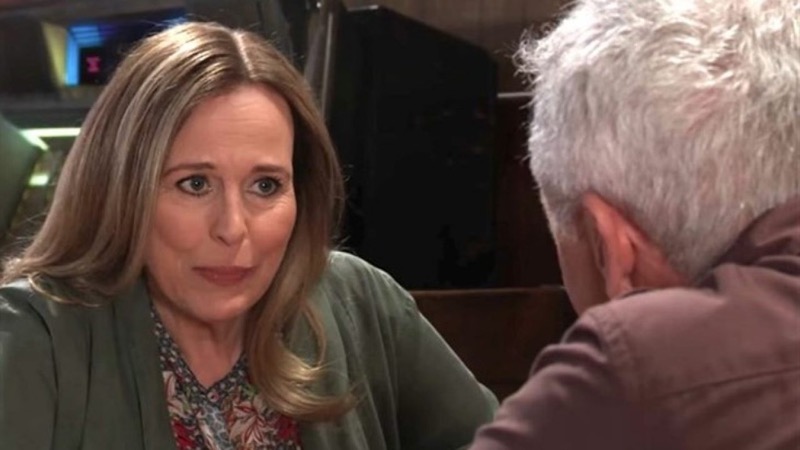 General Hospital: Tristan Rogers (Robert Scorpio) and Laura Collins (Genie Francis)