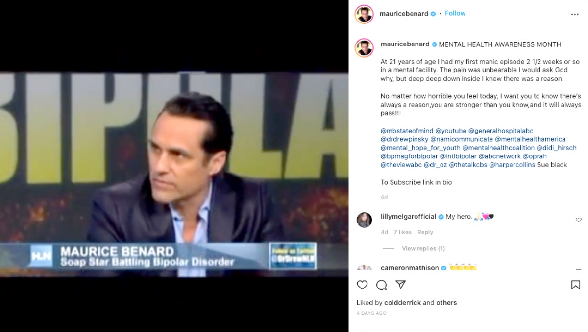 Did Maurice Benard Snap at Fans Who Bash His GH Storyline?