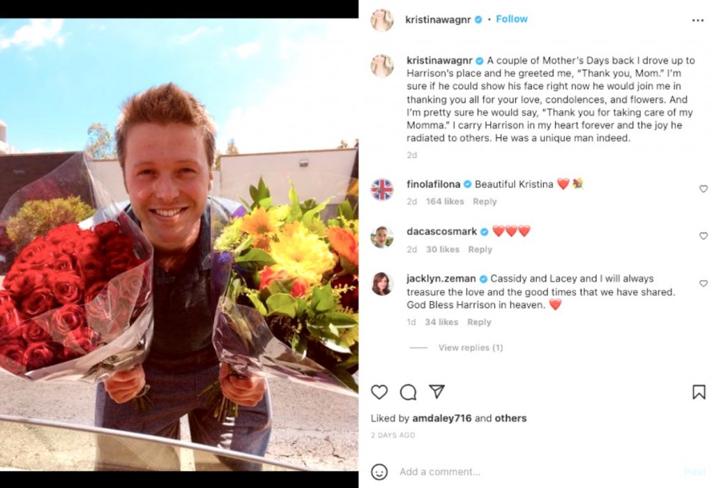 General Hospital Star Kristina Wagner Pays Tribute To Her Late Son