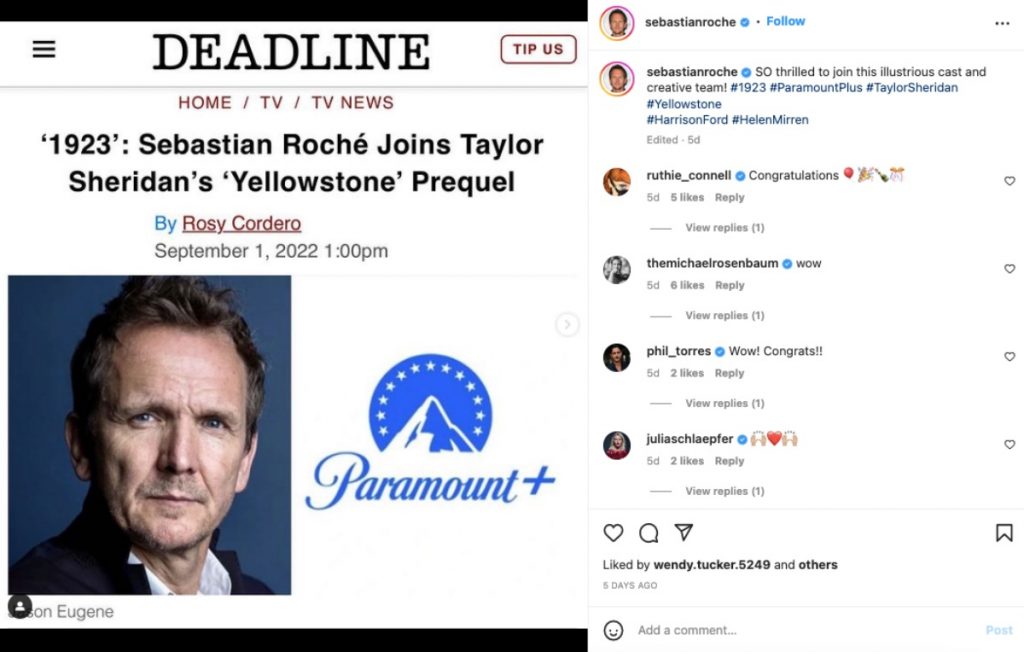 General Hospital Alum Sebastian Roché Joins Cast Of 1923