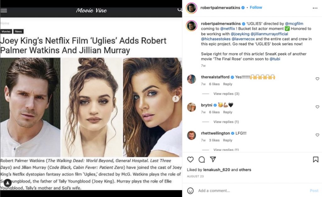 General Hospital Alum Robert Palmer Watkins Lands Role In S.W.A.T