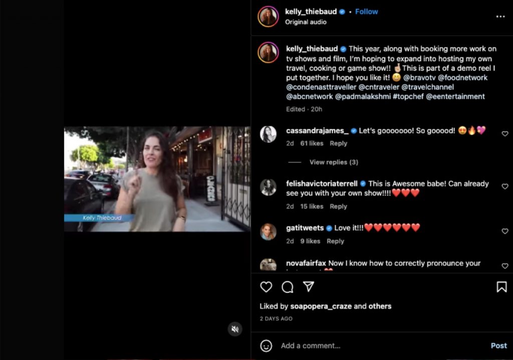 General Hospital: Kelly Thiebaud Shares Her Career Plans Outside Soaps