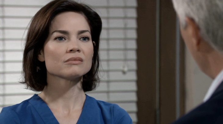 General Hospital: Ric Lansing (Rick Hearst) and Elizabeth Webber (Rebecca Herbst)