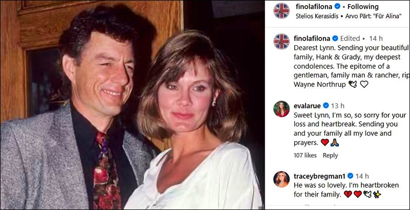 GH Star Finola Hughes Reaches Out To Lynn Herring, Wayne Died