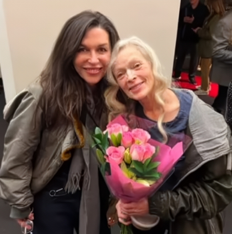Finola Hughes and Frances Fisher At Colony Theatre - Instagram