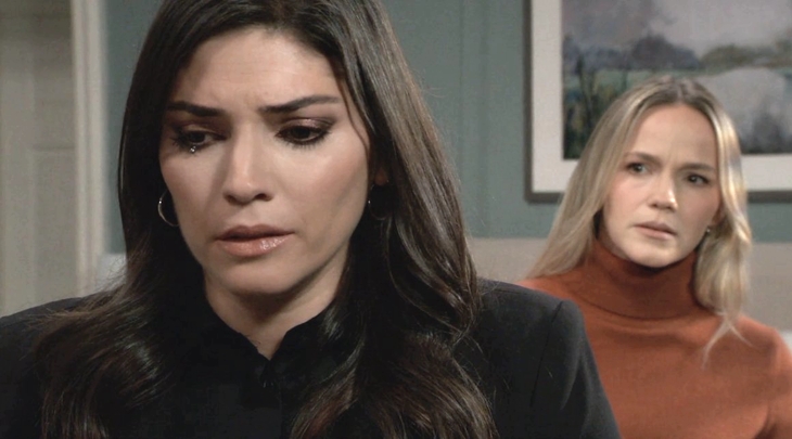 General Hospital Spoilers: Brook Lynn Quartermaine (Amanda Setton) and Lulu Spencer (Alexa Havins Bruening)