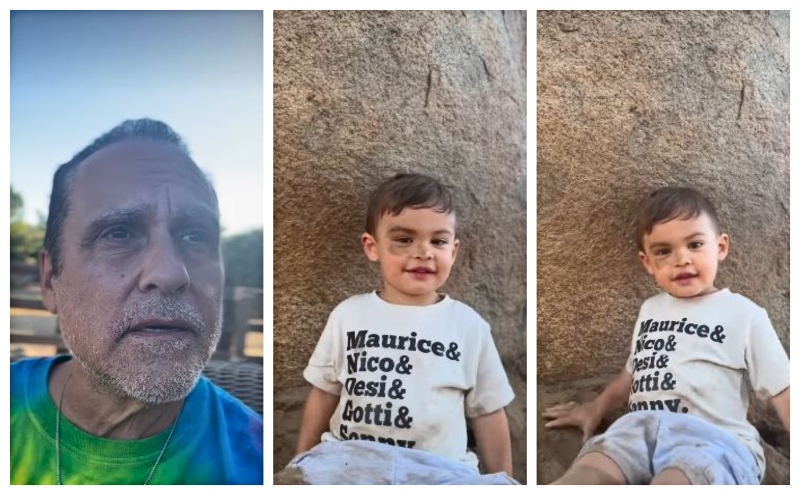 Maurice shares his dirty grandson - Instagram