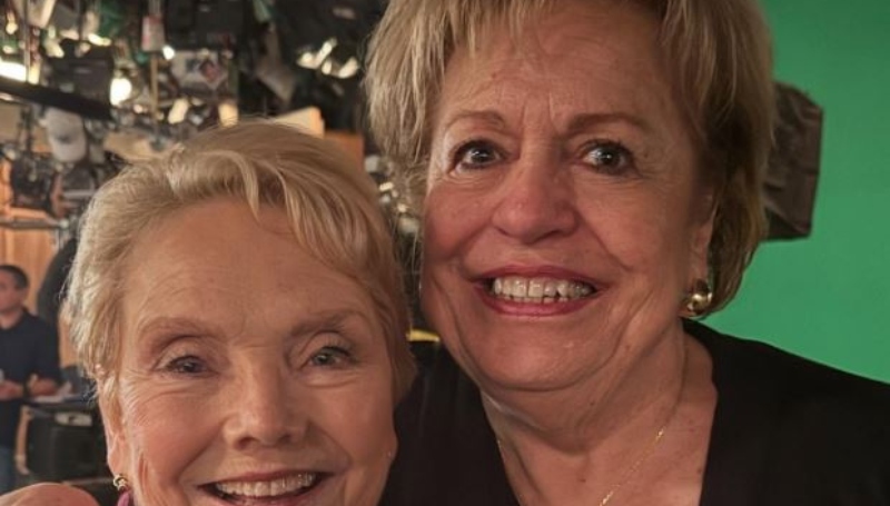 Erika and the real-life mom of Chris - Instagram