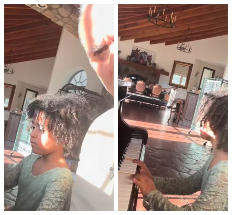 Maurice Sings as TT Plays The Piano - Instagram - Instagram