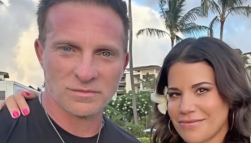 General Hospital star Steve Burton and his wife Michelle Lundstrom - Instagram