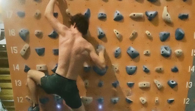 Climbing the wall - Nikki - Instagram