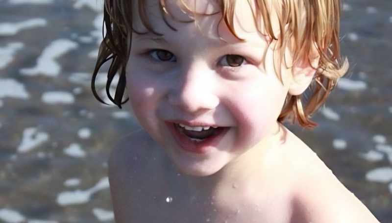 Cute throwback picture of Finn - Nikki on Instagram