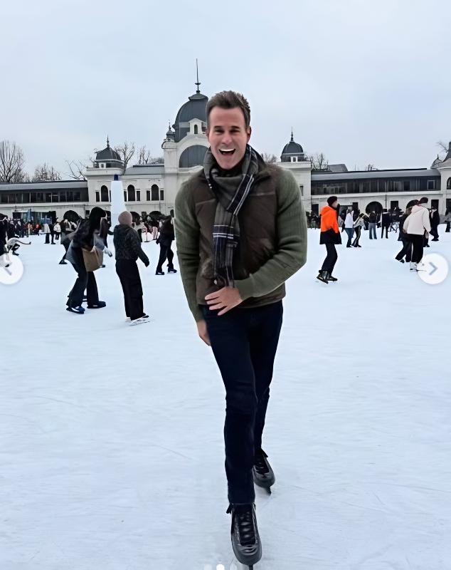 Cameron enjoys winter fun in Budapest - Instagram