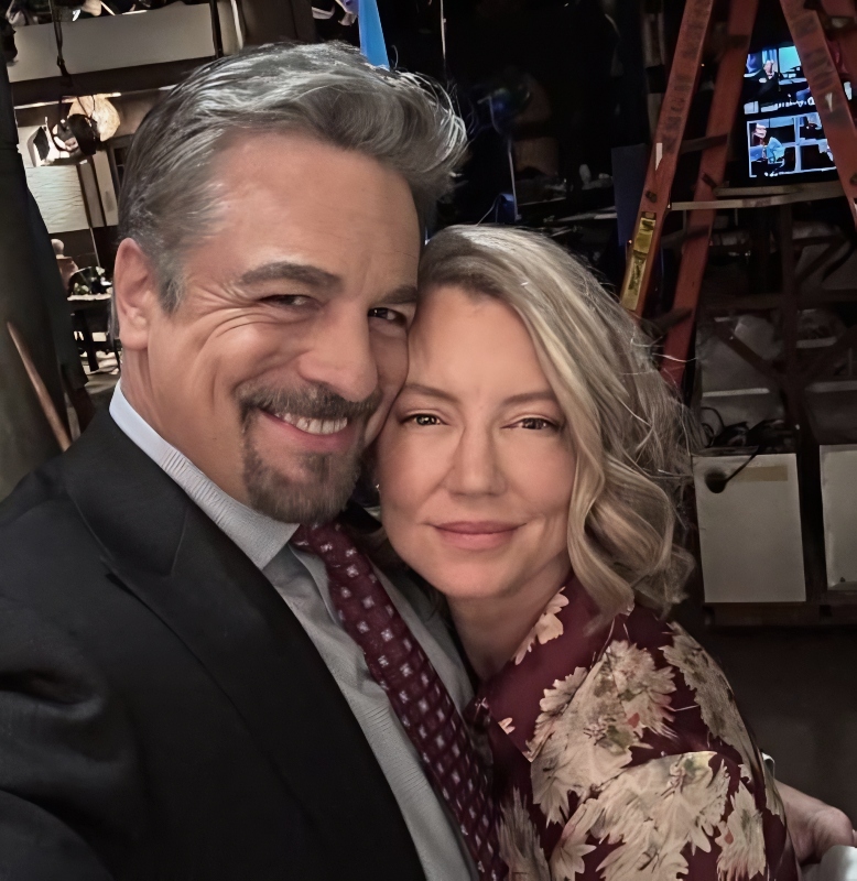 Chris shares pic BTS of himself with Cynthia - Instagram