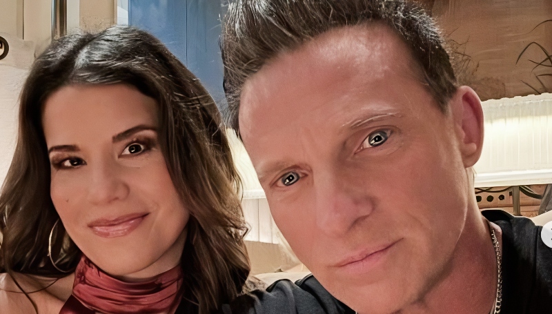 General Hospital star Steve Burton with Michelle Lundstrom - Instagram
