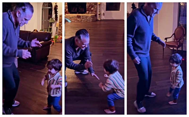 Maurice and Milo enjoy dancing together - Instagram