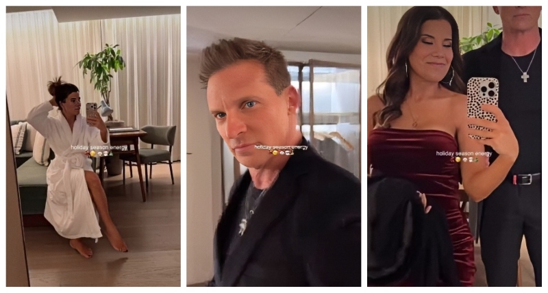 Steve photobombs Michelle - @themoneymichelle - Instagram