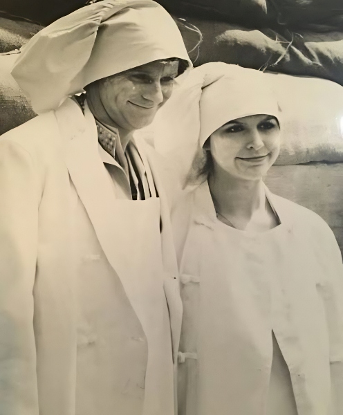 Finola and Tristan as Robert and Anna - @finolafilona - Instagram