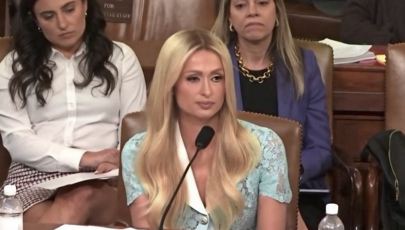 Paris Hilton in Congress - Sky News - YouTube