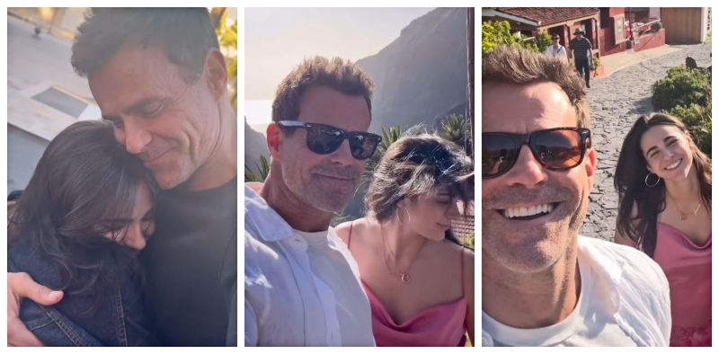 Cameron and Leila on spring break - Instagram