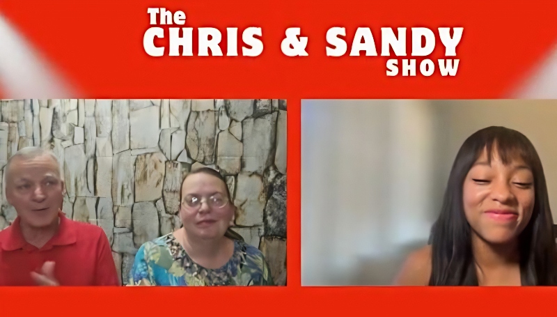 Sydney chats on the Chris and Sandy Show - YouTube