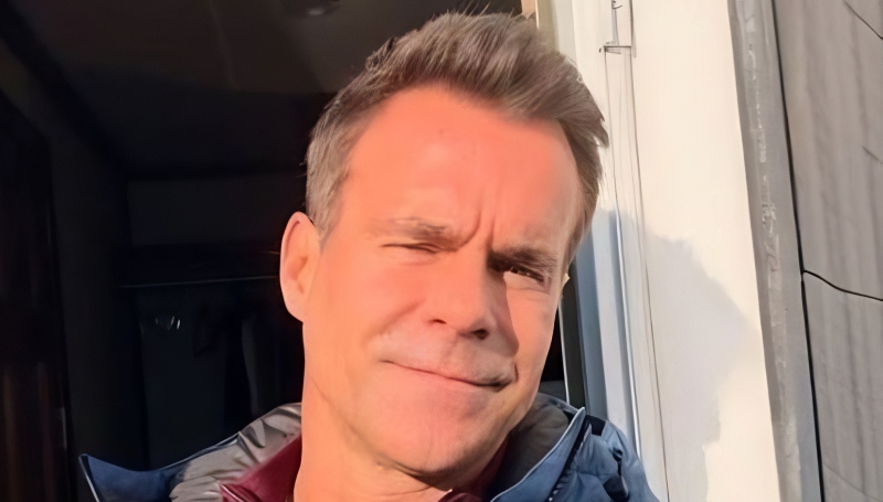General Hospital Star Cameron Mathison Films For His Christmas Movie - Via Instagram