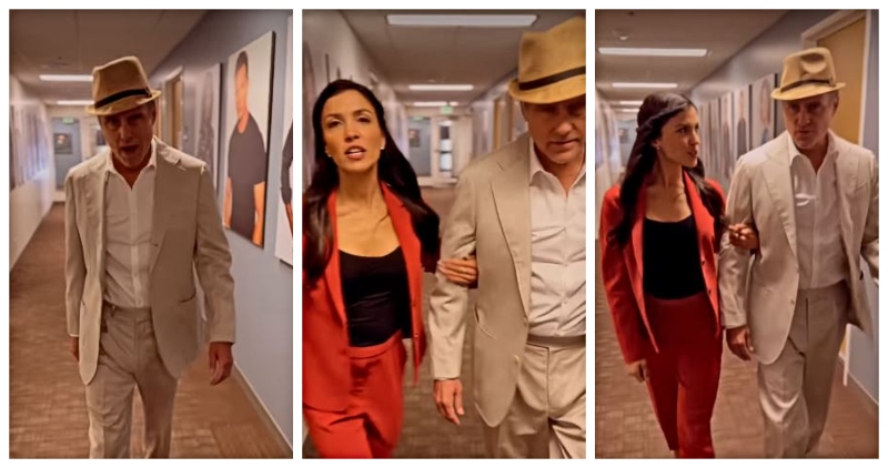 Maurice and Nazneen behind the scenes - @mauricebenard - Instagram