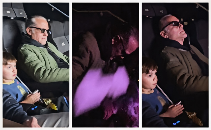 Maurice did not enjoy tech motion movie seats - Instagram Reels