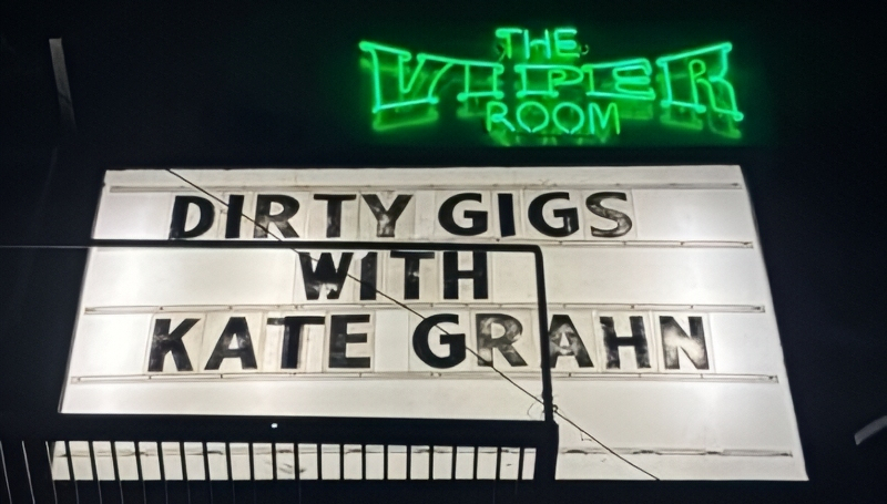 Dirty Gigs with Kate - via @nancyleegrahn- Instagram