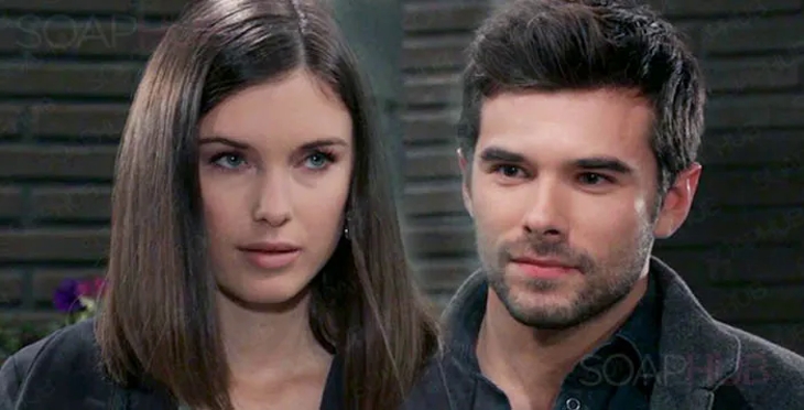 General Hospital: Willow Cain (Katelyn MacMullen) and Harrison Chase (Josh Swickard)