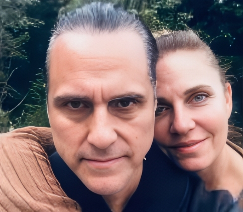 Maurice and his wife Paula - @mauricebenard - Instagram