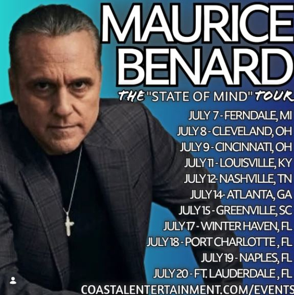 Maurice shares the dates and venues for his State of Mind Tour - Instagram