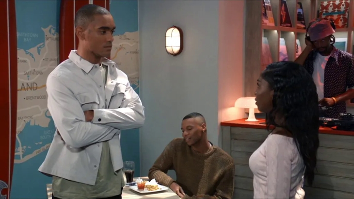 General Hospital: Kai Taylor’s (Jens Austin Astrup) and Trina Robinson (Tabyana Ali).