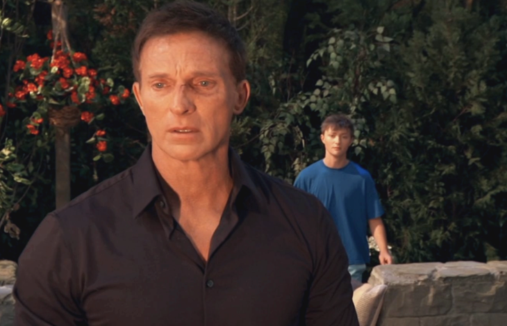 General Hospital: Jason Morgan (Steve Burton) and Danny Morgan (Asher Antonyzyn)
