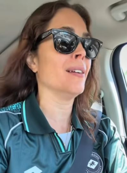 The real-life Britt Westbourne gets fans giggling about traffic - Instagram