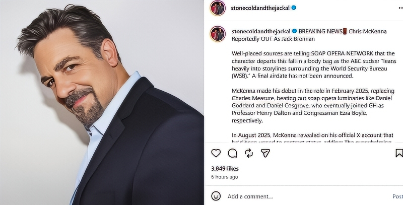 Bad news about Jack Brennan - @stoinecoldandthejackal - Instagram