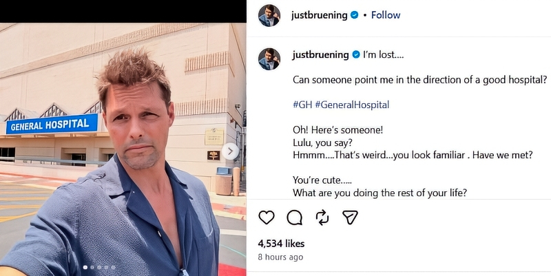 Justin invents re-enactment script - @justbreuning - Instagram